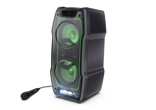 Sharp Party kõlarisüsteem sisseehitatud akuga PS-931 180 W veekindel Bluetooth juhtmevaba ühendus kaasaskantav must