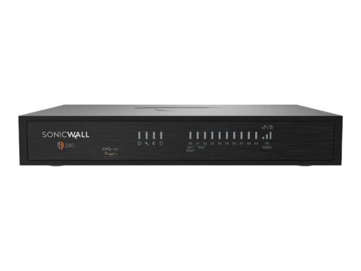SonicWall TZ seeria (Gen 8) TZ 280 lauaarvuti turvaseade