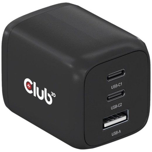 Club 3D CAC-1913EU 65W GaN toiteadapter