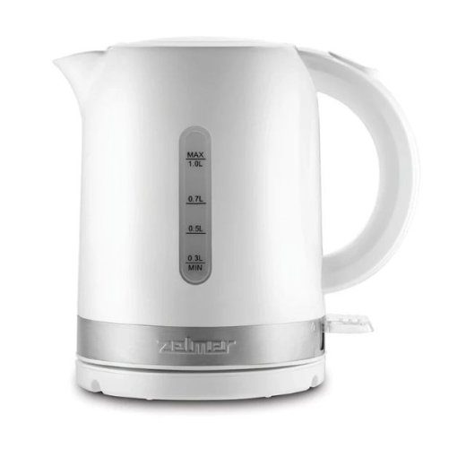 Zelmer ZCK7018 1500W 1-liitrine valge elektriline keedupott