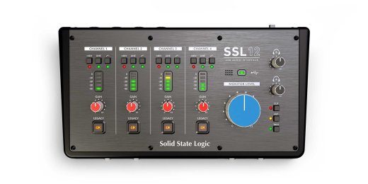 Solid State Logic SSL12 - USB-C helikaart 12/8