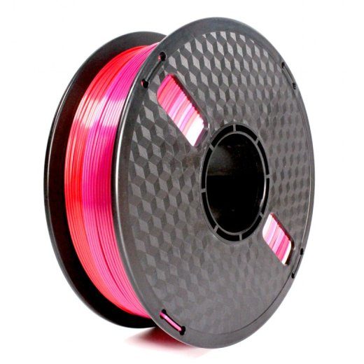 Flashforge Filament, PLA Silk Rainbow 3DP-PLA-SK-01-RP 1.75 mm läbimõõt, 1kg/spool Punane/Lilla