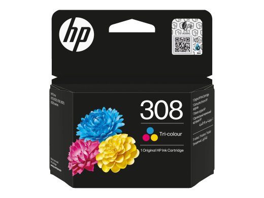 HP 308 120-leheküljeline must tsüaan magenta tint
