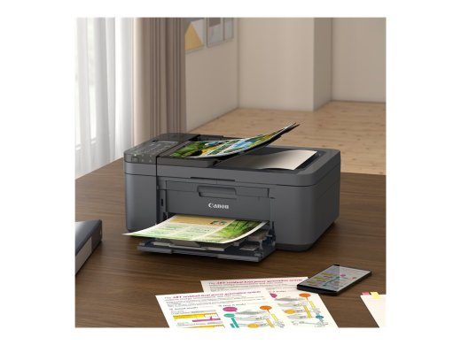 CANON PIXMA TR4755i MFP spalvotas rašalinis A4 6.4ppm Kopijuoti 8.8ipm Spausdinti 100sheets USB Wi-Fi Juodas