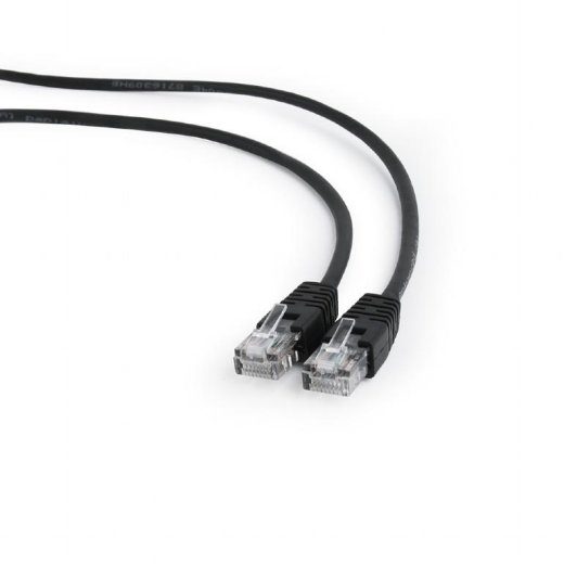 Gembird PP12-3M/BK võrgukaabel Must Cat5e U/UTP (UTP)