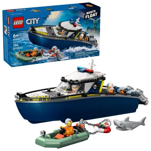 LEGO CITY 60456 politseipaadi jaht