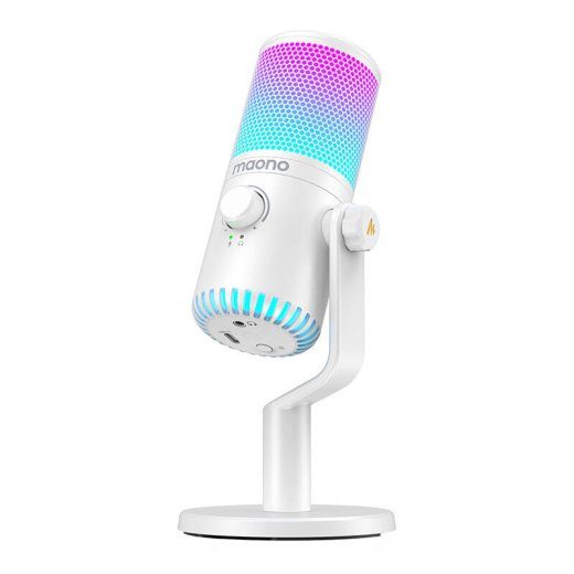 Maono DM30RGB Mängumikrofon (valge)