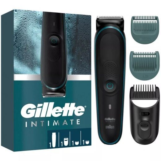 Gillette Intimate Trimmer i5 Hair Trimmer Black/Blue