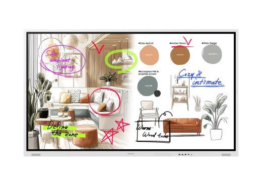 Samsung Flip WM85FX LED apšviestas LCD plokščias ekranas 3840 x 2160 85