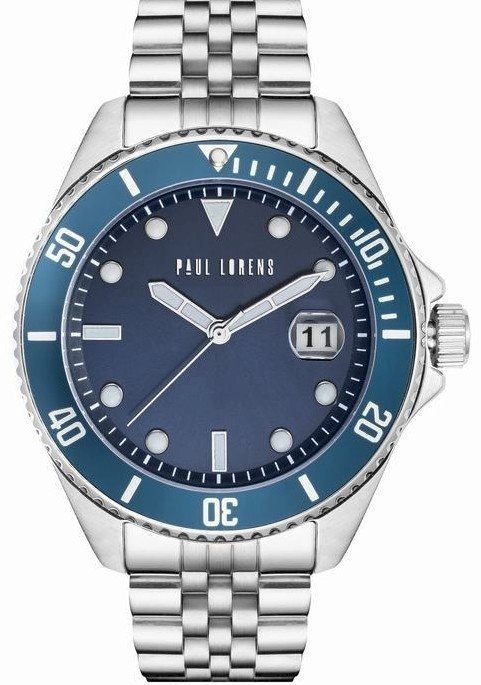 PAUL LORENS Meeste kell PL13030B-6C1 / must