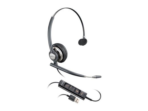 HP Poly EncorePro HW715 laidinės ausinės (juodos)