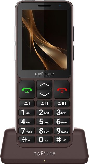 myPhone Bueno LTE Praline Collection Pruun 2.8 " IPS 48 MB 128 MB Üks SIM MicroSD Bluetooth Pea-camera resolutsioon 2 MP 2000 mAh