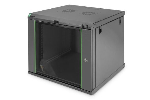 Digitus seinakinnituse kapi DN-19 09-U-EC-SW must