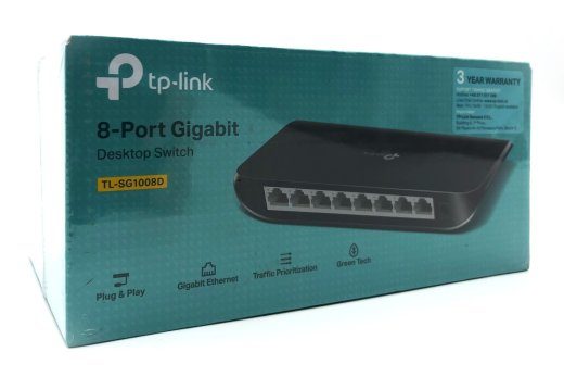 TP-Link TL-SG1008D 8-porti Desktop Gigabit Lüliti