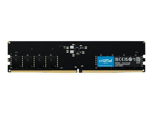 Crucial DDR5 SDRAM 16GB CL46 On-die ECC 288-pin DIMM