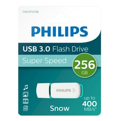 Philips FM25FD75B USB 3.0 Mälupulk 256GB Snow Edition / roheline