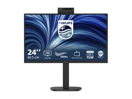 Philips 24B2N3200JH 24" Full HD (1920 x 1080) VGA HDMI DisplayPort 120Hz Monitor