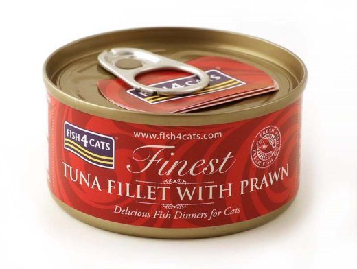 FISH4CATS Tuna filee rannakarbiga - märgkassitoit - 70g
