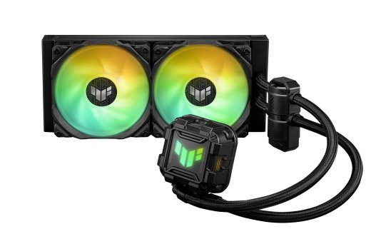 ASUS TUF GAMING LC II 12 cm Must ARGB Protsessori kõik ühes vedeljahuti