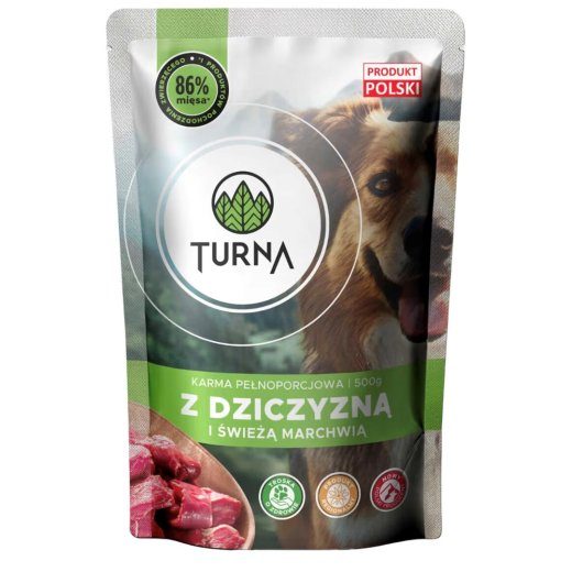 TURNA with game meat – niiske koeratoit – 500g