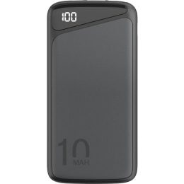 10000mAh Quick Charge 3.0 USB-C Power Bank Black
