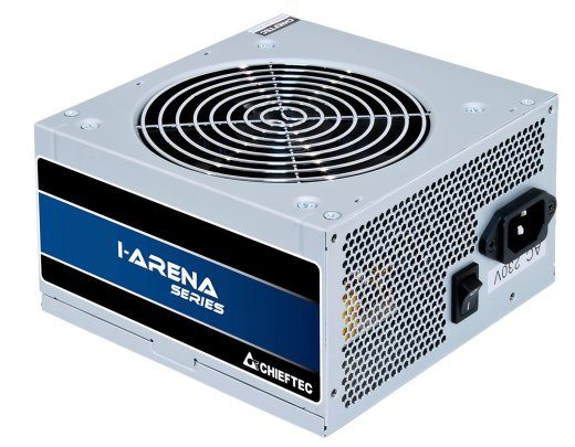 Chieftec GPB-400S 20+4 pin ATX toiteallikas PS/2 hõbedane