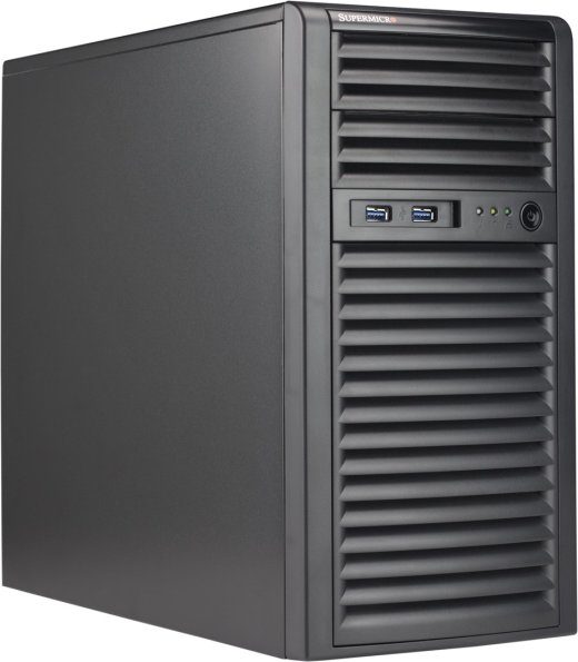 Supermicro Mini Tower Must Arvutikarp 400W (CSE-731I-404B)