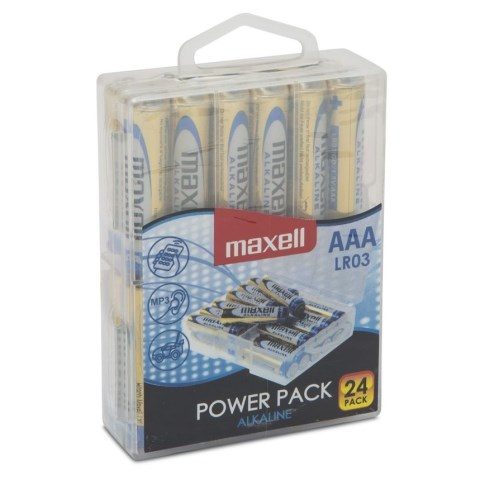 MAXELL battery Alkaline LR03, VALUE BOX 24 vnt.