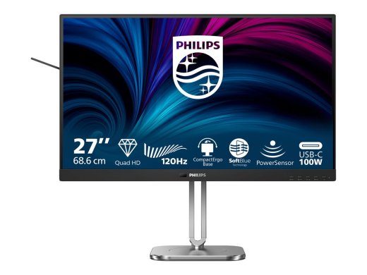 Philips 27B2U4601 27 IPS 2560 x 1440 2K HDMI DisplayPort USB-C 120Hz