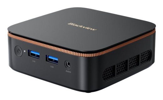 Blackview MP20 Mini arvuti Ryzen 3 3300U, 8GB RAM, 256GB SSD, Windows 11 Pro, must
