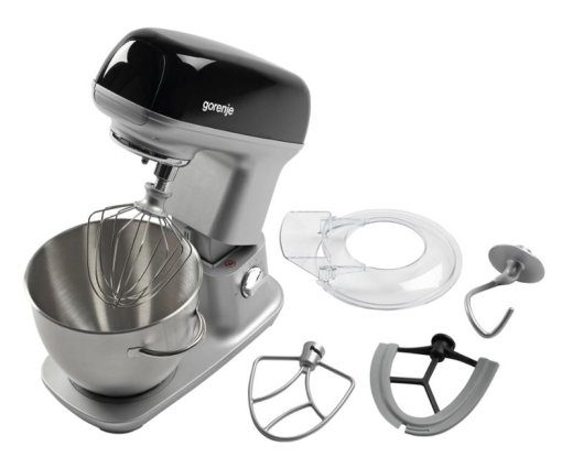 Gorenje Virtuvės mašina MMC1000RLBK 1000 W Greičių skaičius 7 Dubens talpa 4.5 L Juoda