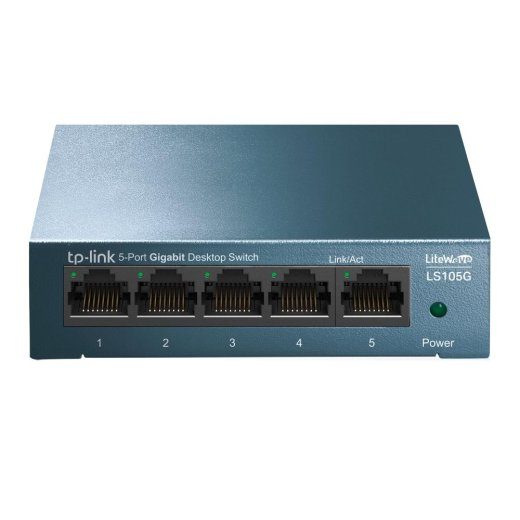 Lüliti TP-LINK LS105G 5x10Base-T / 100Base-TX / 1000Base-T