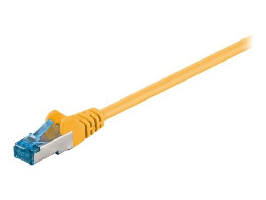 goobay CAT 6a SFTP, PiMF 50cm kollane ühenduskaabel
