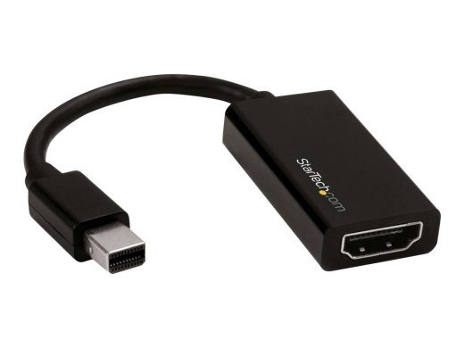 StarTech.com Mini DisplayPort į HDMI adapteris - 4K mDP į HDMI konverteris - UHD 4K 60Hz (MDP2HD4K60S) vaizdo konverteris