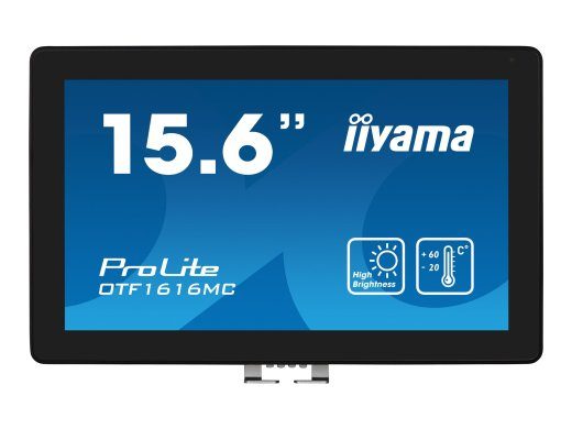 iiyama ProLite OTF1616MC-B1 15.6 Full HD 1920 x 1080 VGA HDMI DisplayPort monitor