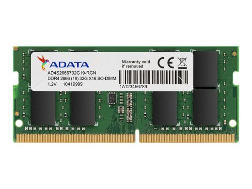 ADATA Premier Series DDR4 SDRAM 16GB CL22 Non-ECC SO DIMM 260-PIN