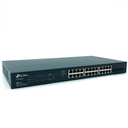 TP-Link JetStream TL-SG2428P 24 prievadų Gigabit PoE+ jungiklis