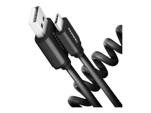 AXAGON 60cm USB 2.0 Type-C kaabel Must