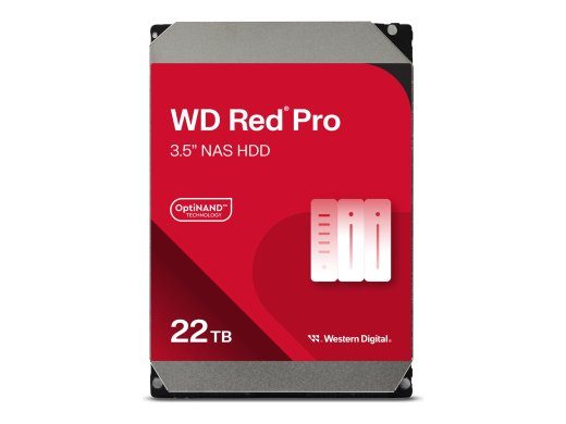 WD Red Pro NAS kietasis diskas WD221KFGX 22TB 3.5 colių SATA-600 7200rpm