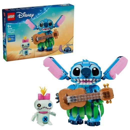LEGO DISNEY 43296 Stitch ir Scrump