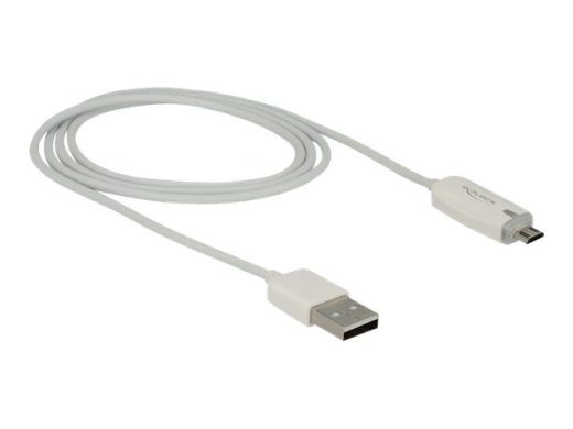 Delock USB Kaabel 1m Valge