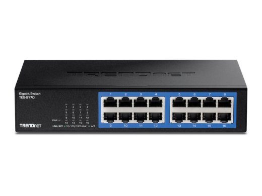 TRENDnet TEG S17D 16-Port Gigabit Lüliti