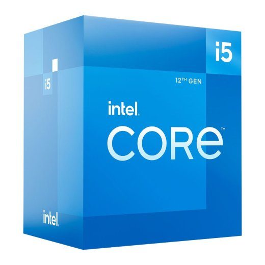 Intel Core i5-12400 6 branduolių LGA 1700 PIX - su vėdinamuoju bloku