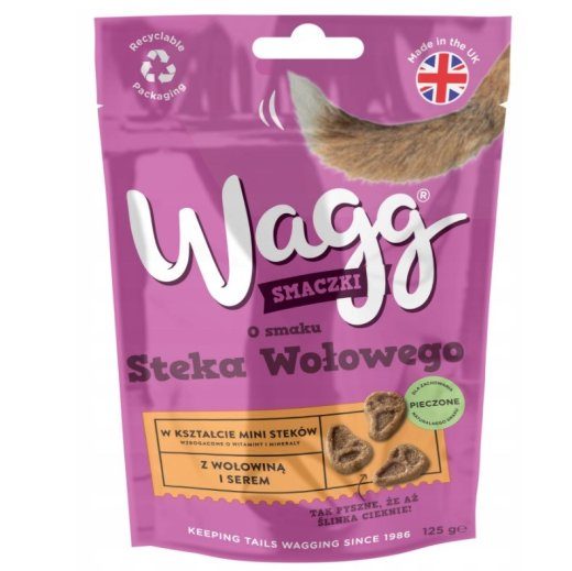 WAGG Beef steak - koera söök - 125g