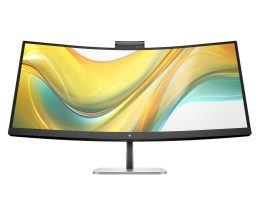 HP 534pm Series 5 Pro WQHD USB-C Curved Conferencing PVC Free Monitor - 34" 3440x1440 WQHD 400-nit AG, VA, USB-C(100W/15W)/HDMI/DisplayPort, 3x USB