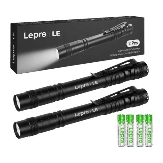 LEPRO 120023-2 taskulampi, 2-komplekt