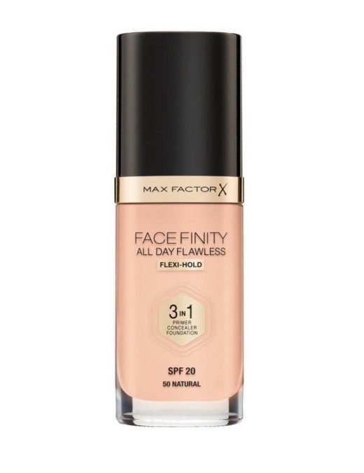 Max Factor Facefinity 3in1 Foundation SPF20 50 30ml