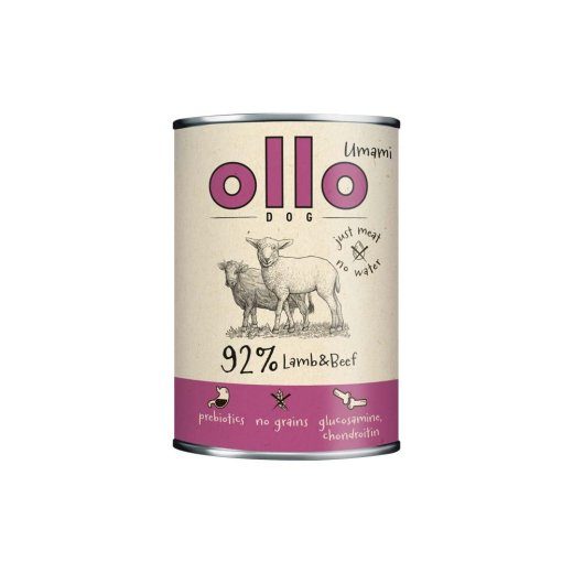 OLLO Umami Lammas ja veis - märg koeratoit - 850g