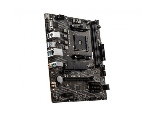 MSI A520M PRO Micro-ATX AM4 AMD A520 emaplaat