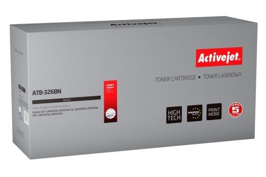 Activejet ATB-326BN Taimer (asendus Brother TN-326BK, TN326BK jaoks; Supreme; 4000 lehte; must)
